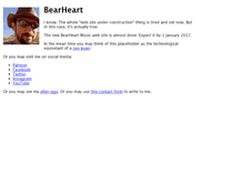 Tablet Screenshot of bearheart.org